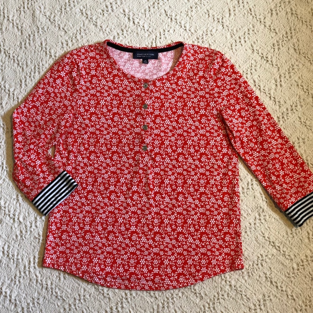 Jones NewYork Petite Top Size Petite Small